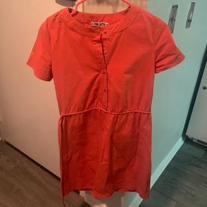 Ciao Lucia Orange Mini Dress Size Small